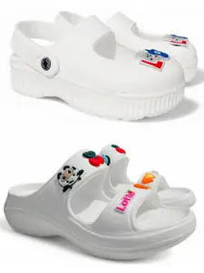 FABBMATE Women Self Design Flip-Flops