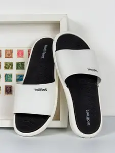 Indifeet Women Single Strap Sliders