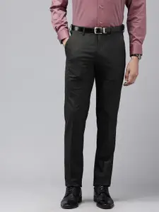 Van Heusen Men Slim Fit Formal Trousers