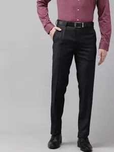 Van Heusen Men Slim Fit Formal Trousers