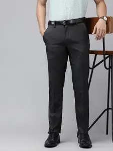 Van Heusen Men Slim Fit Formal Trousers