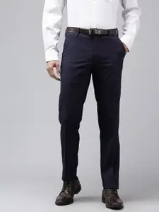 Van Heusen Men Slim Fit Formal Trousers