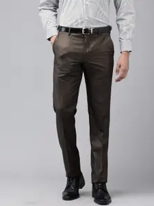 Van Heusen Men Slim Fit Formal Trousers