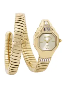 Just Cavalli Women Serpentine Strap Analogue Watch JC1L326M0025