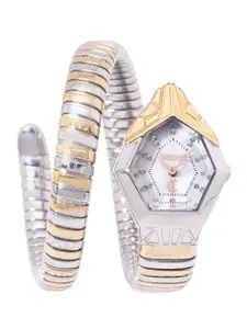 Just Cavalli Women Embellished Dial Analogue Watch JC1L358M0085
