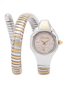 Just Cavalli Women Embellished Dial Analogue Watch JC1L354M0065