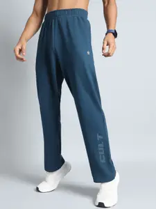 Cult Men Navy Sporty Trackpants