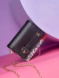 ZOUK Women Floral Printed Two Fold Wallet