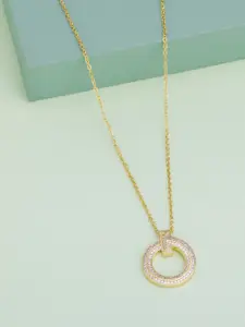 Kushal's Fashion Jewellery Women Copper Gold-Plated Necklace