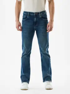 Snitch Men Blue Mid-Rise Straight Fit Jeans