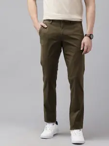Van Heusen Men Slim Fit Chinos Trousers