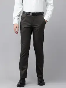 Van Heusen Men Slim Fit Formal Trousers