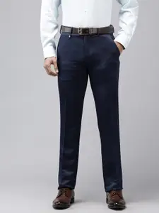 Van Heusen Men Slim Fit Formal Trousers