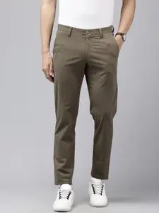 Van Heusen Men Tapered Fit Chinos Trousers