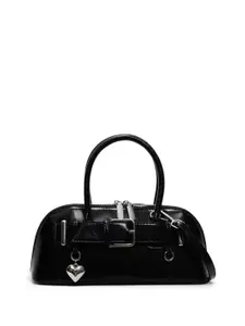 Outzidr Women PU Buckle Belted Hand Bag