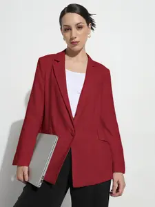 SHOWOFF Tailored-Fit Single Breasted Blazer