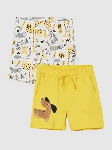 Juniors by Lifestyle Boys Pack of 2 Printed Shorts