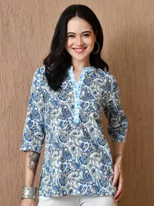 Anouk Rustic Women Floral Printed Pure Cotton Kurti