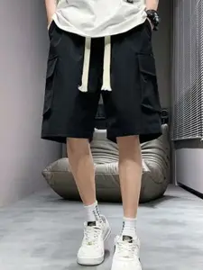 StyleCast Men Regular Fit Mid-Rise Cotton Cargo Styles Shorts