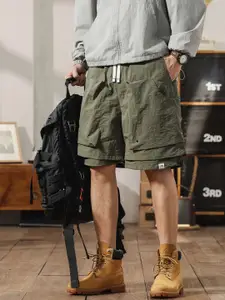 StyleCast Men Mid-Rise Solid Regular Fit Shorts