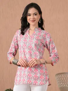 Anouk Rustic Ethnic Motifs Printed Pure Cotton Kurti