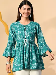 Anouk Rustic Women Floral Printed Pure Cotton Kurti