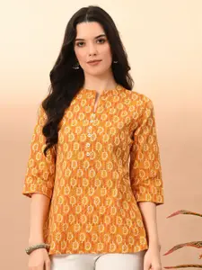 Anouk Rustic Women Paisley Print Pure Cotton Kurti