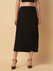 Chemistry A-Line Midi Skirt