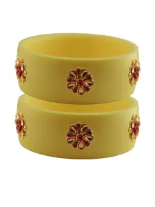 Vidhya Kangan Women Beige Bangle