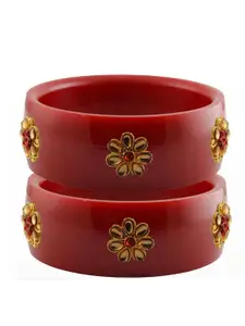 Vidhya Kangan Women Red Bangle