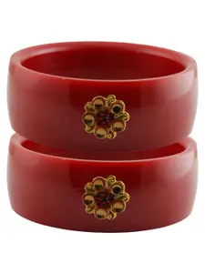 Vidhya Kangan Women Red Bangle