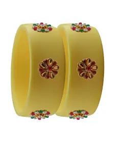 Vidhya Kangan Women Beige Bangle