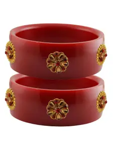 Vidhya Kangan Women Red Bangle