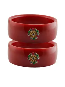 Vidhya Kangan Women Red Bangle