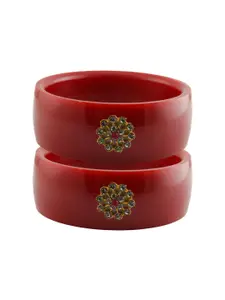 Vidhya Kangan Women Red Bangle