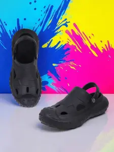 Pampy Angel Men Black Croslite Clogs