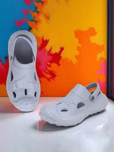 Pampy Angel Men Grey Croslite Clogs