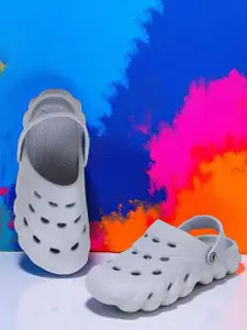 Pampy Angel Men Grey Croslite Clogs