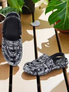 Pampy Angel Men Black Croslite Clogs