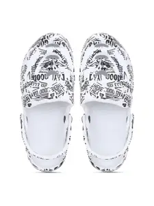 Pampy Angel Men White Croslite Clogs