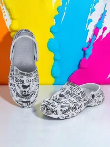 Pampy Angel Men Grey Croslite Clogs