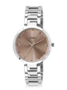 Timex Women Pink Analogue Watch - TW000X201