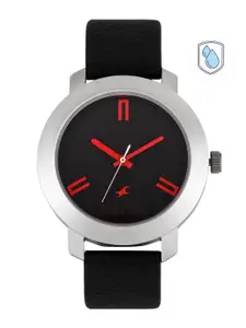 Fastrack Men Charcoal Grey Dial Watch 3120SL02