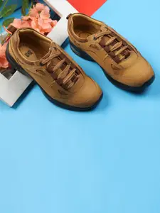 Red Chief Men Khaki Shoes