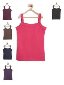 Leading Lady Pack of 6 Camisoles