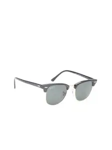 Ray-Ban Men Polarised Browline Sunglasses 0RB3016901/5849