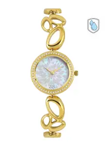 Titan Raga Women Pearly-White & Off-White Dial Watch 2539YM01