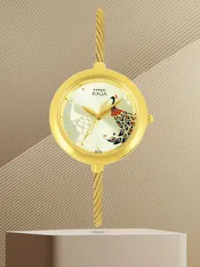 Titan Raga Women Gold Analogue watch NL2532YM01