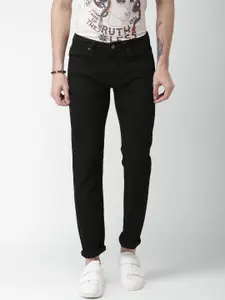 Celio Men Black Slim Fit Mid-Rise Clean Look Jeans