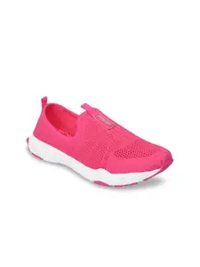 FURO by Red Chief Women Pink Mesh Mid-Top Running Shoes